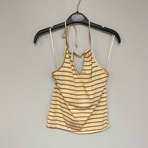 ME to WE Striped Halter Top